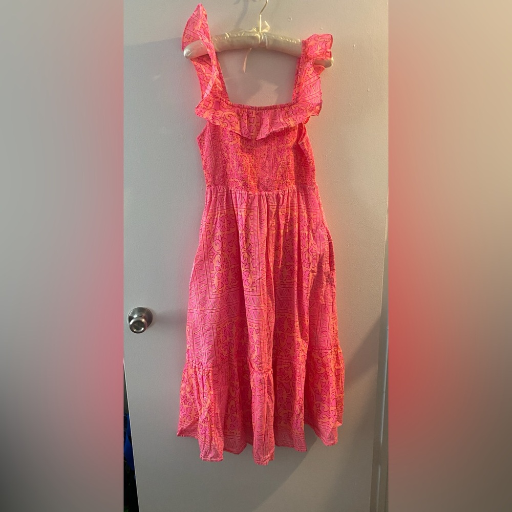 Vineyard Vines Pink Midi Dress
